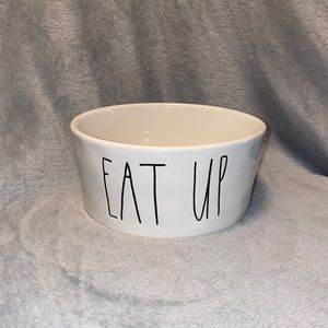 Rae Dunn 6” Dog Bowl
